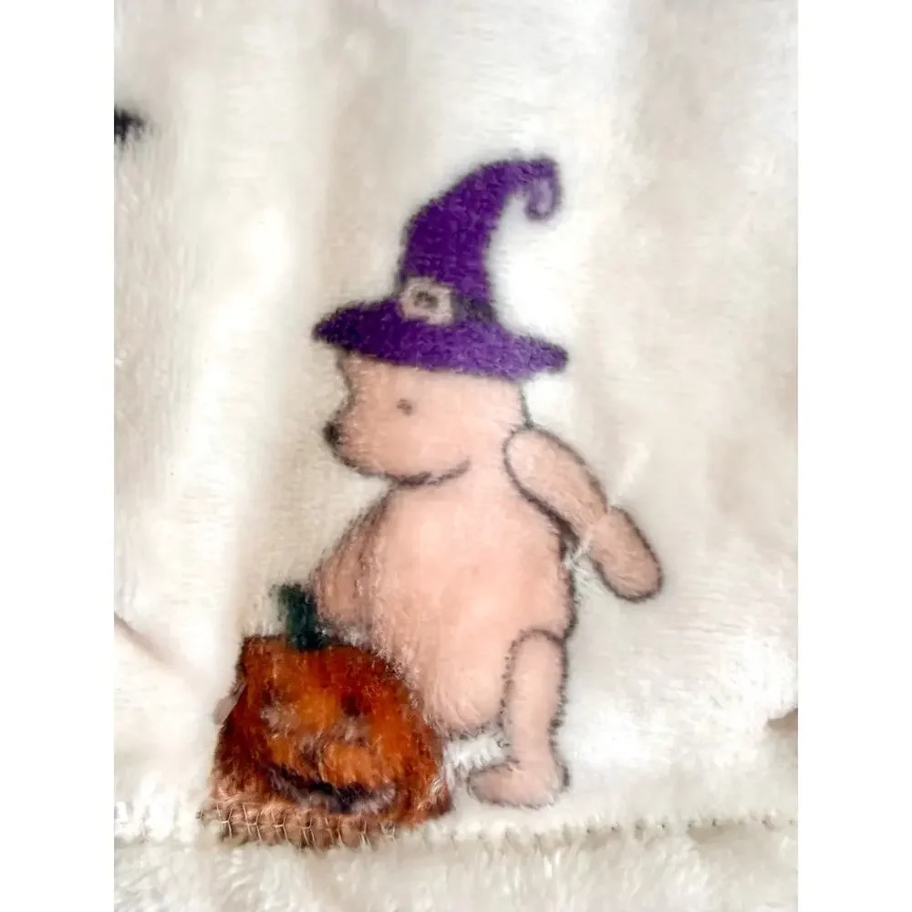 New Pooh Bear Collection Winnie The Pooh Halloween Fall Baby Blanket 30